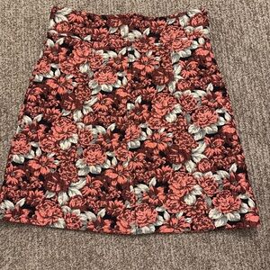 Gorgeous Sandro floral mini skirt French size 1 Small